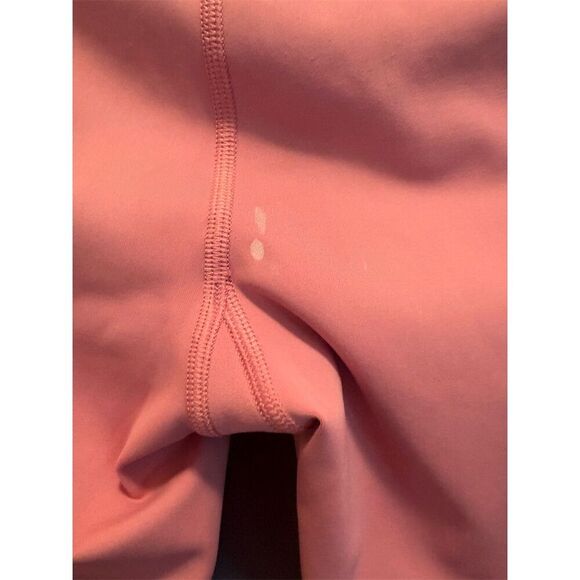 Athleta Women's Capri Leggings S Pink Stash Pocket Activewear - Picture 6 of 7